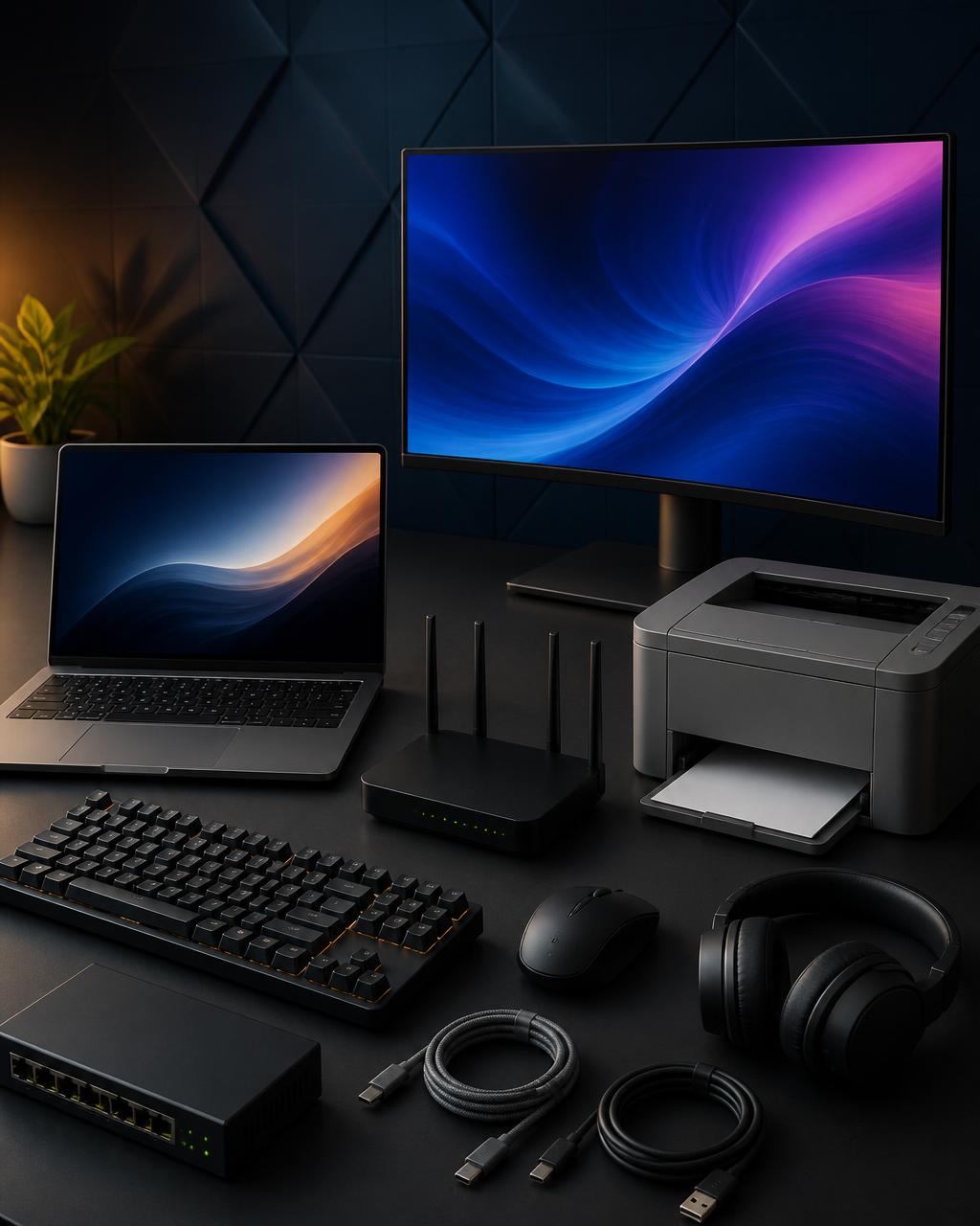 Laptops, monitors, printers, networking and accessories available at Megabyte Computers